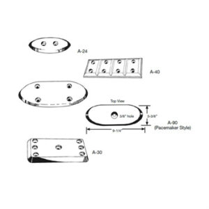 Camp Hull Plate Zincs